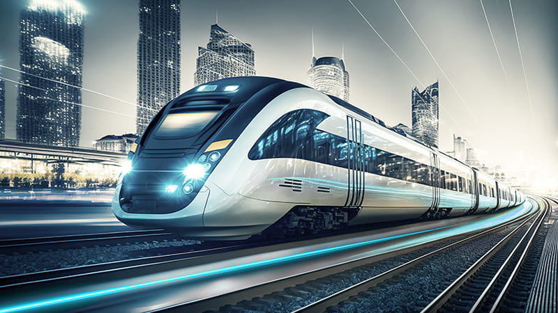 train banner